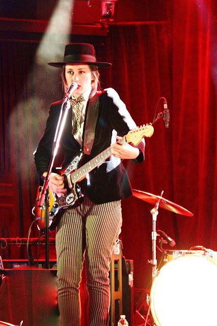 Lera Lynn Wears the Black Hat at Le Poisson Rouge