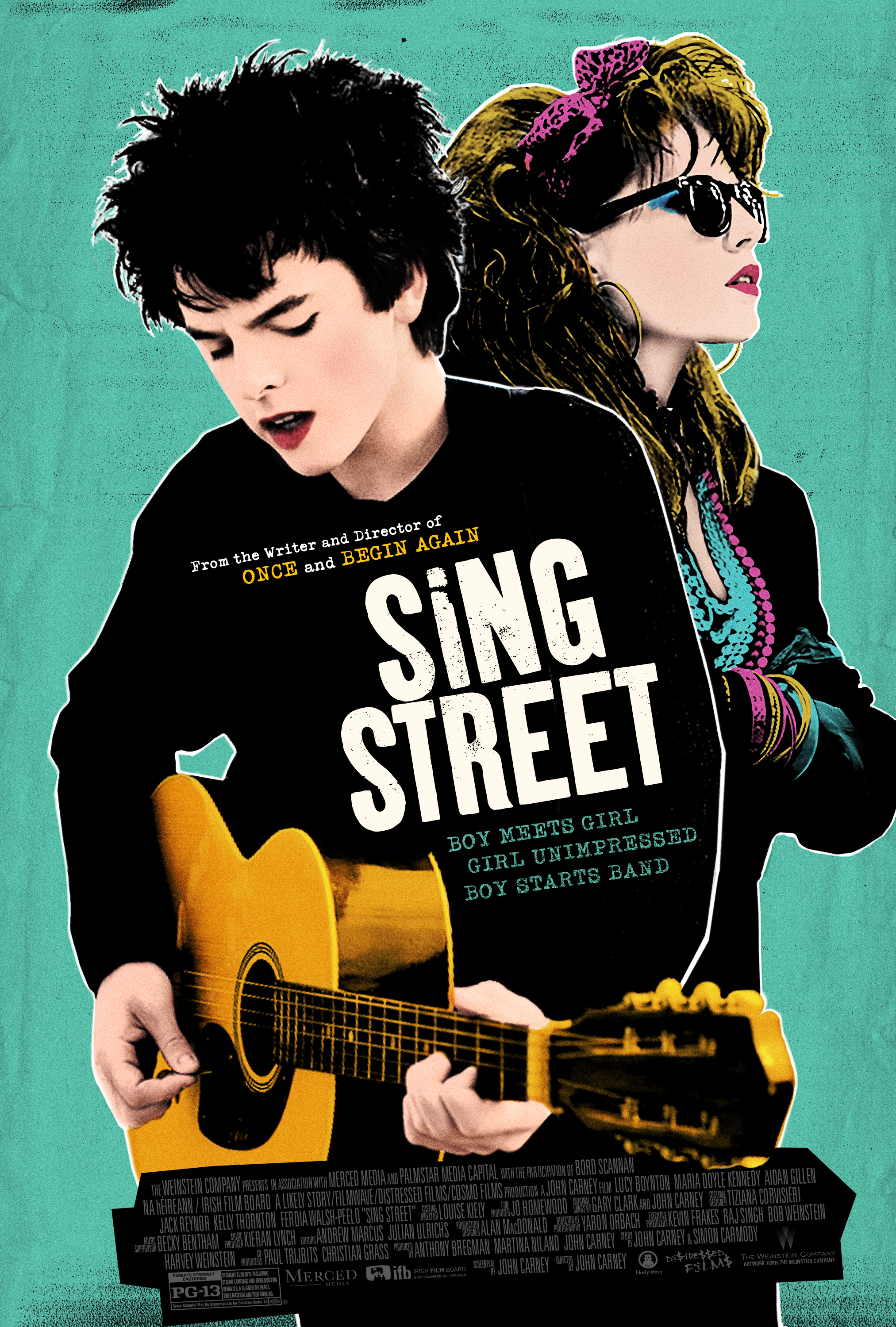 Watch the wonderful feel-good music movie called “Sing Street”