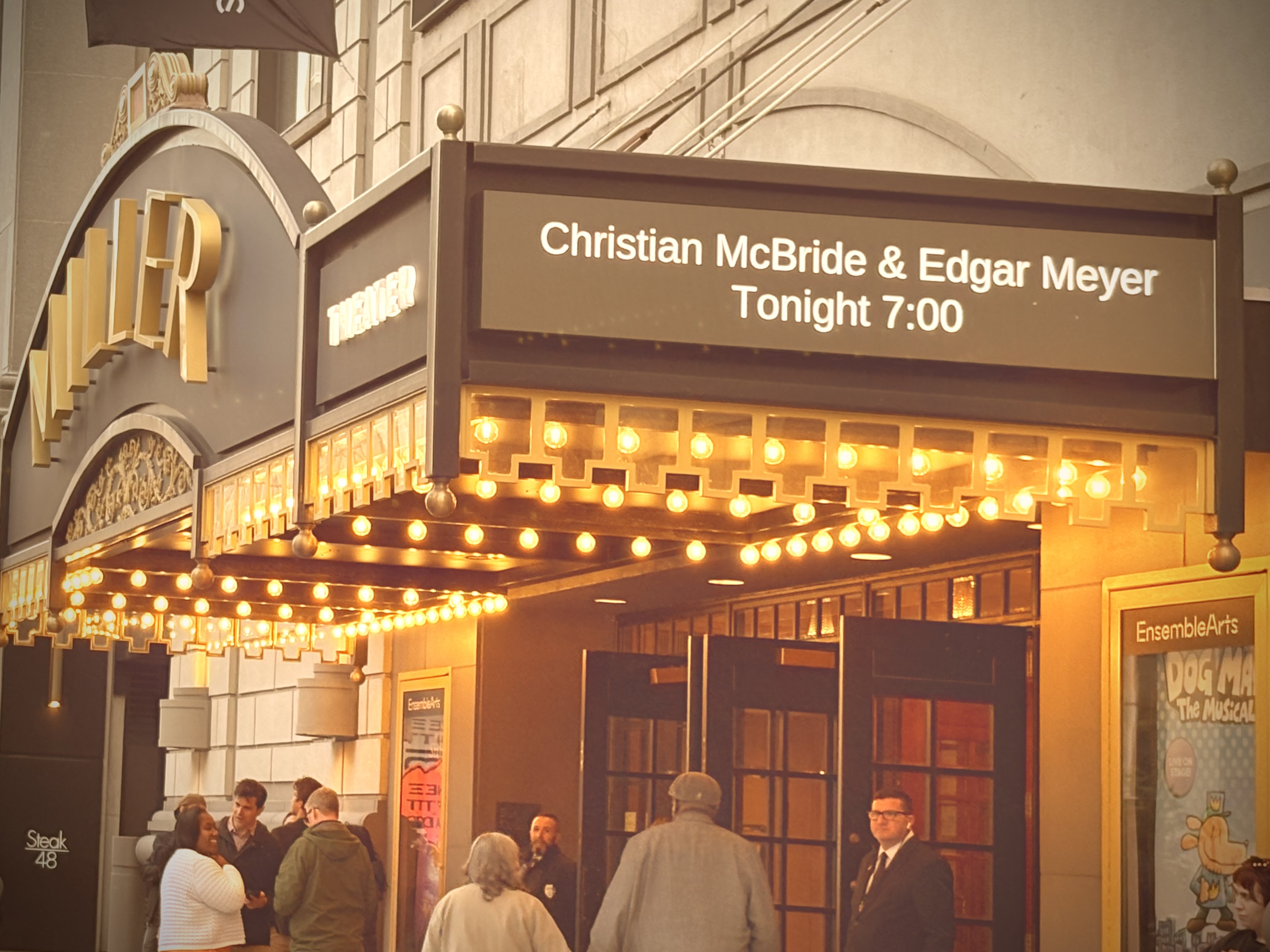 Christian McBride and Edgar Meyer at Miller Theatre in Philadelphia April 21, 2026